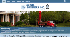 Desktop Screenshot of mccallbro.com